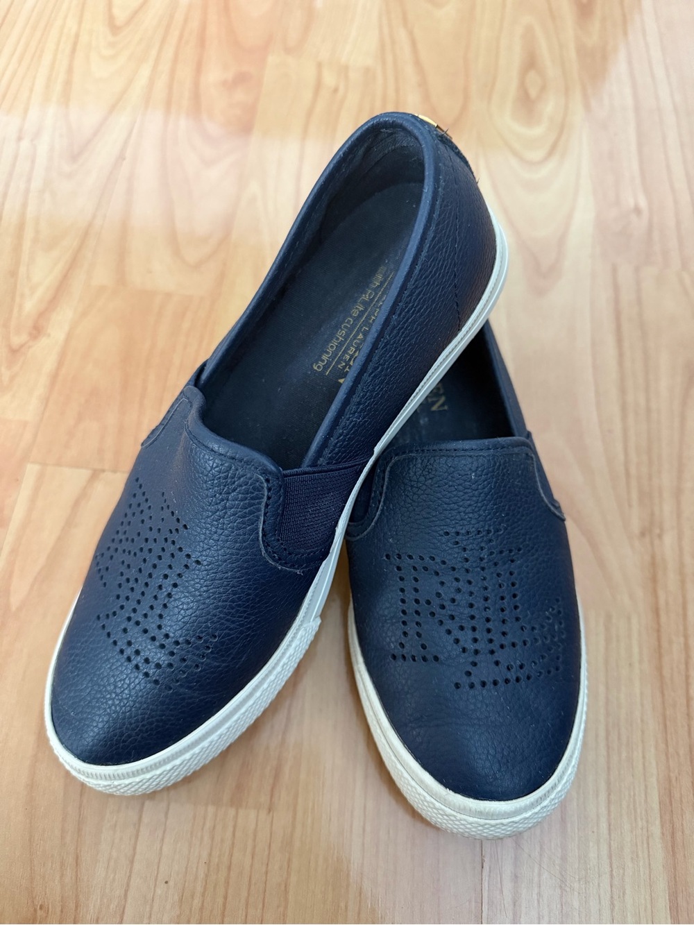 Women Slip-On Casual Sneakers in Navy